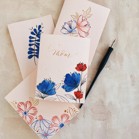 May 18th: Florals with Pointed Pen with Aspacia Kusula