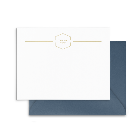 Foil Thank You Mister Boxed Notes