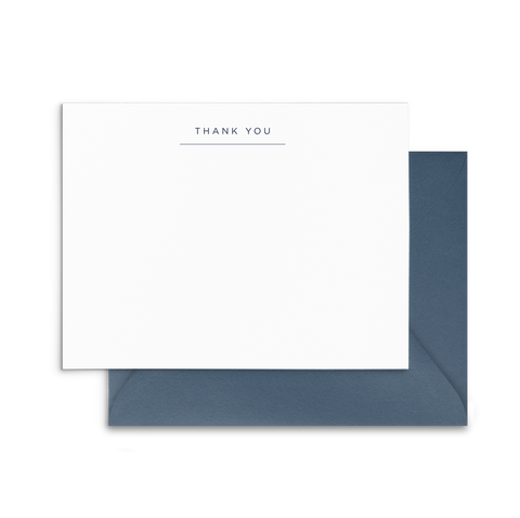 Simple Thank You Mister Boxed Notes