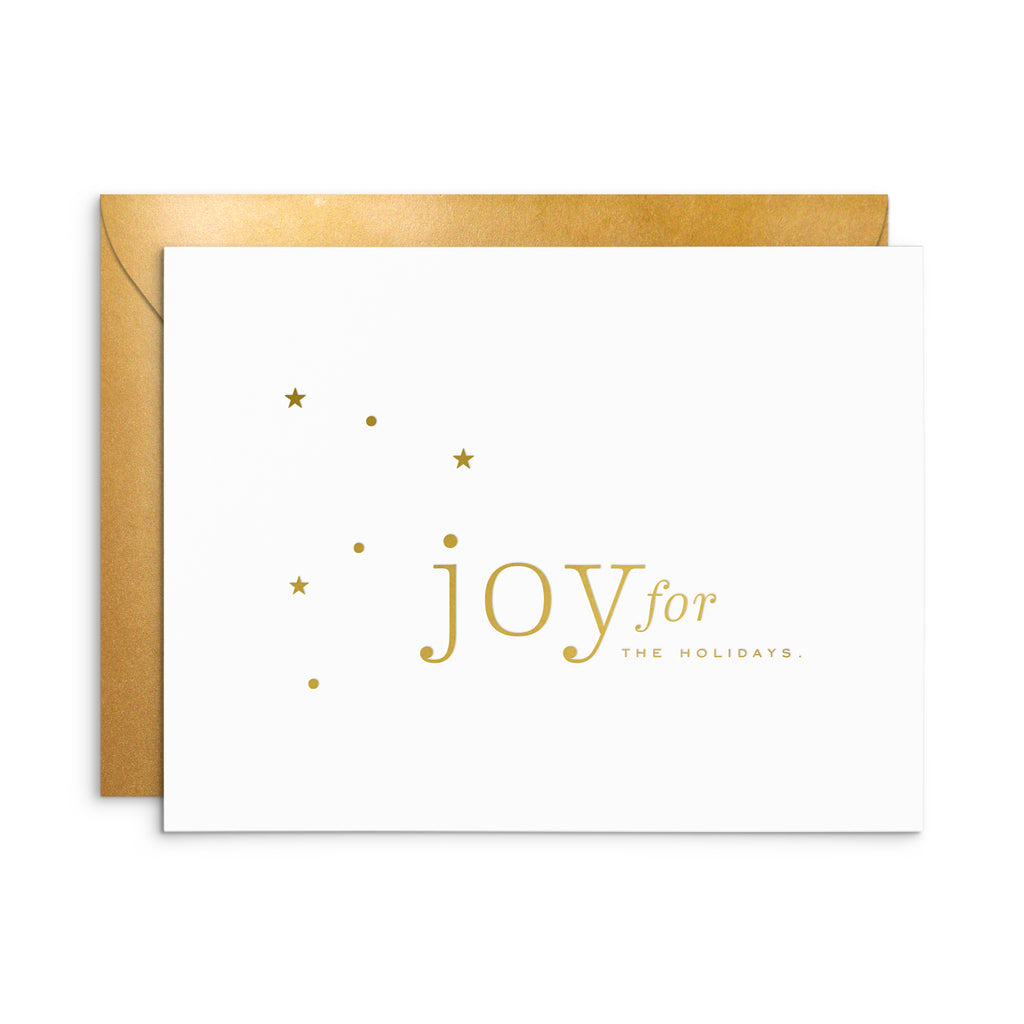 Joy Stars Greeting Card