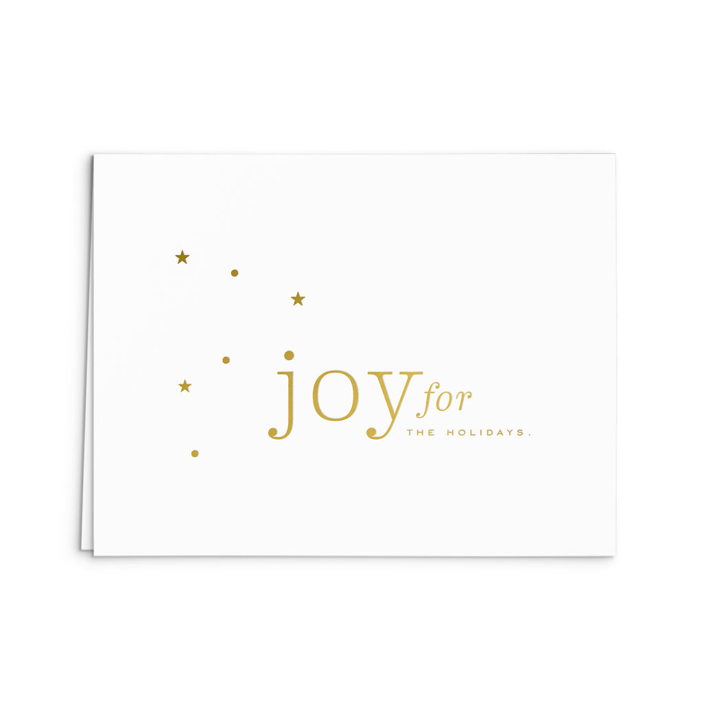 Joy Stars Greeting Card