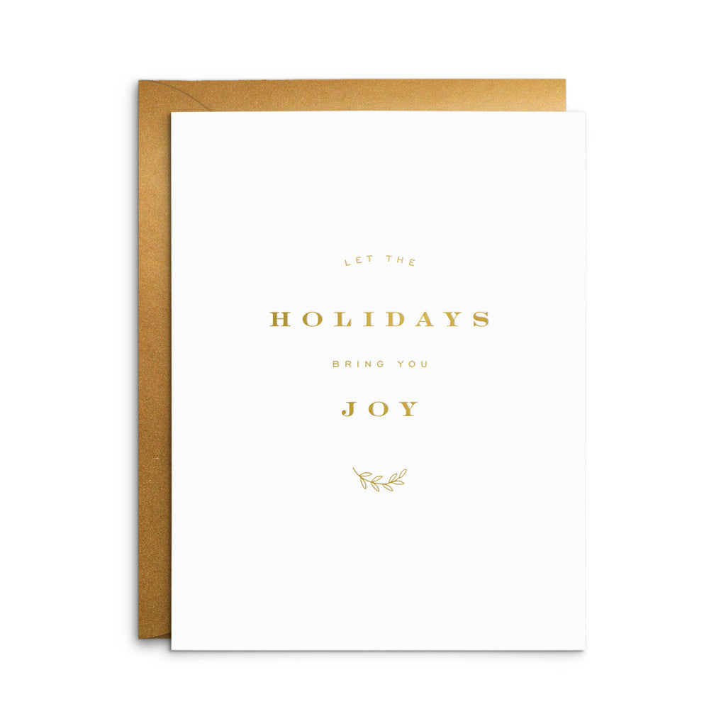 Holiday Joy Greeting Card