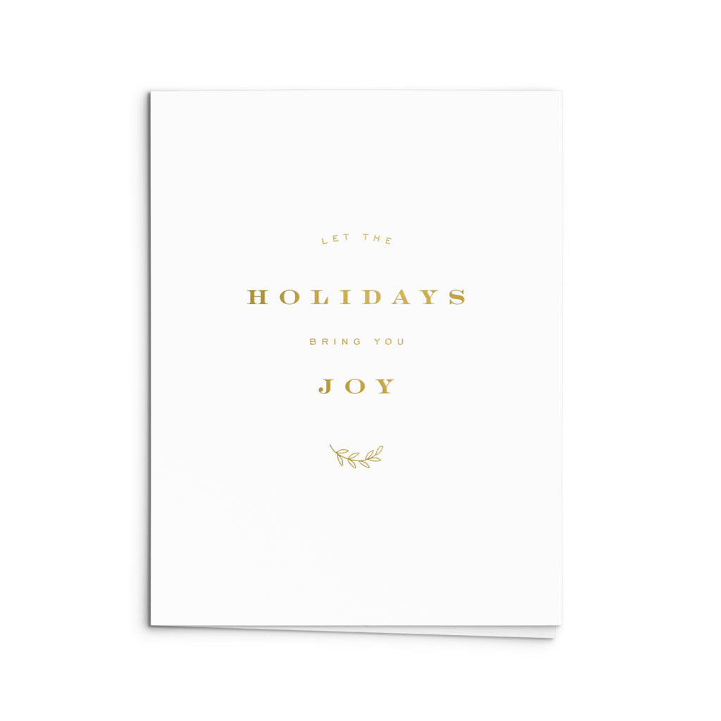 Holiday Joy Greeting Card
