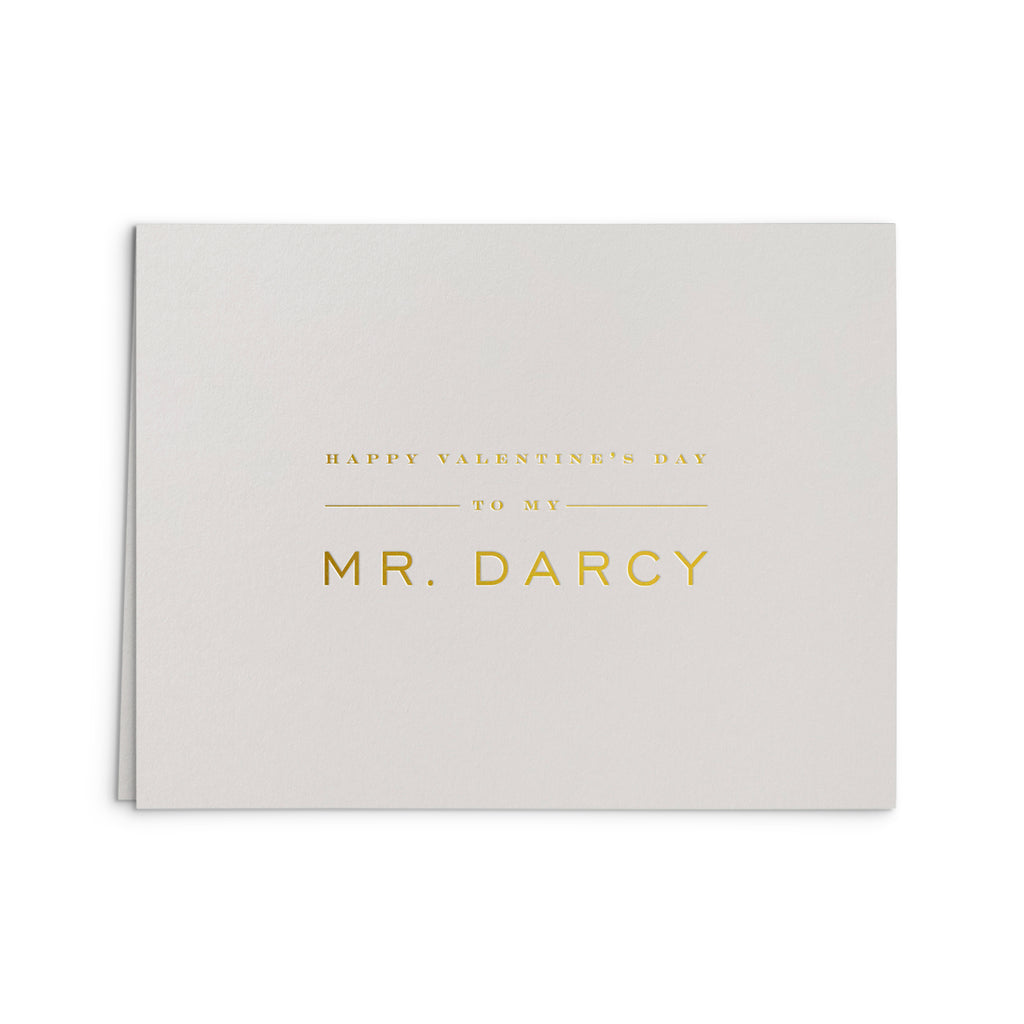 Mr Darcy Greeting Card