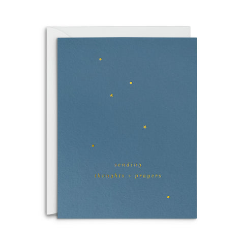 Thoughts and Prayers Greeting Card