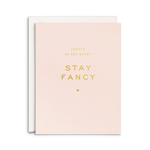 Cheers to the Bride Greeting Card