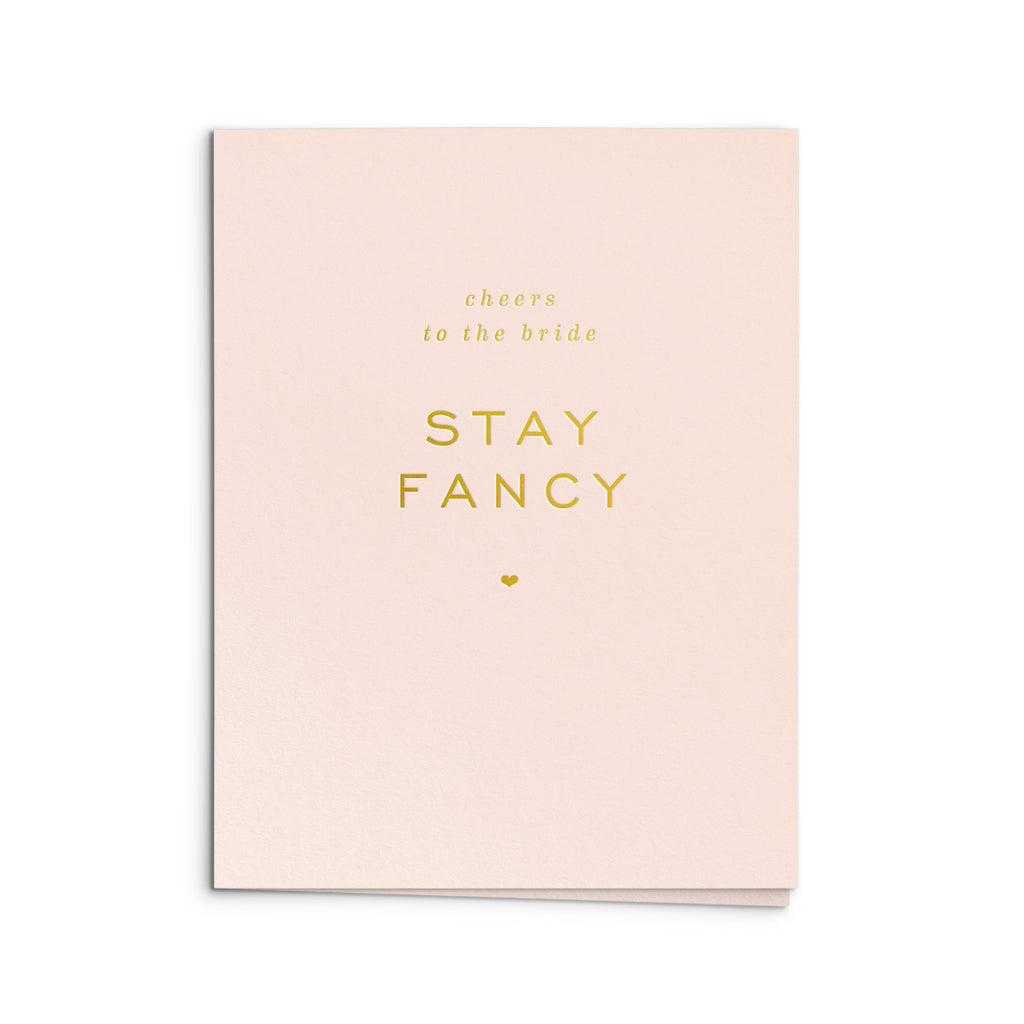 Cheers to the Bride Greeting Card