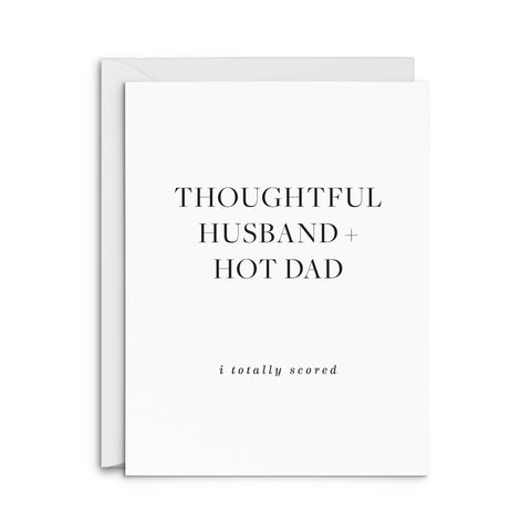 Thoughtful Husband Greeting Card