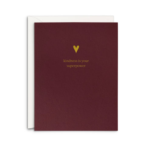 Kindness Superpower Greeting Card
