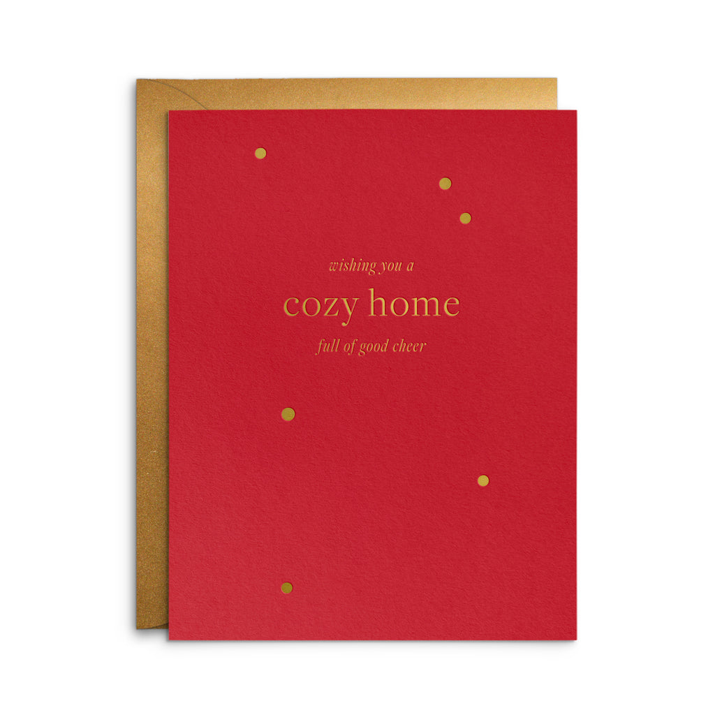 Cozy Home Holiday Greeting Card