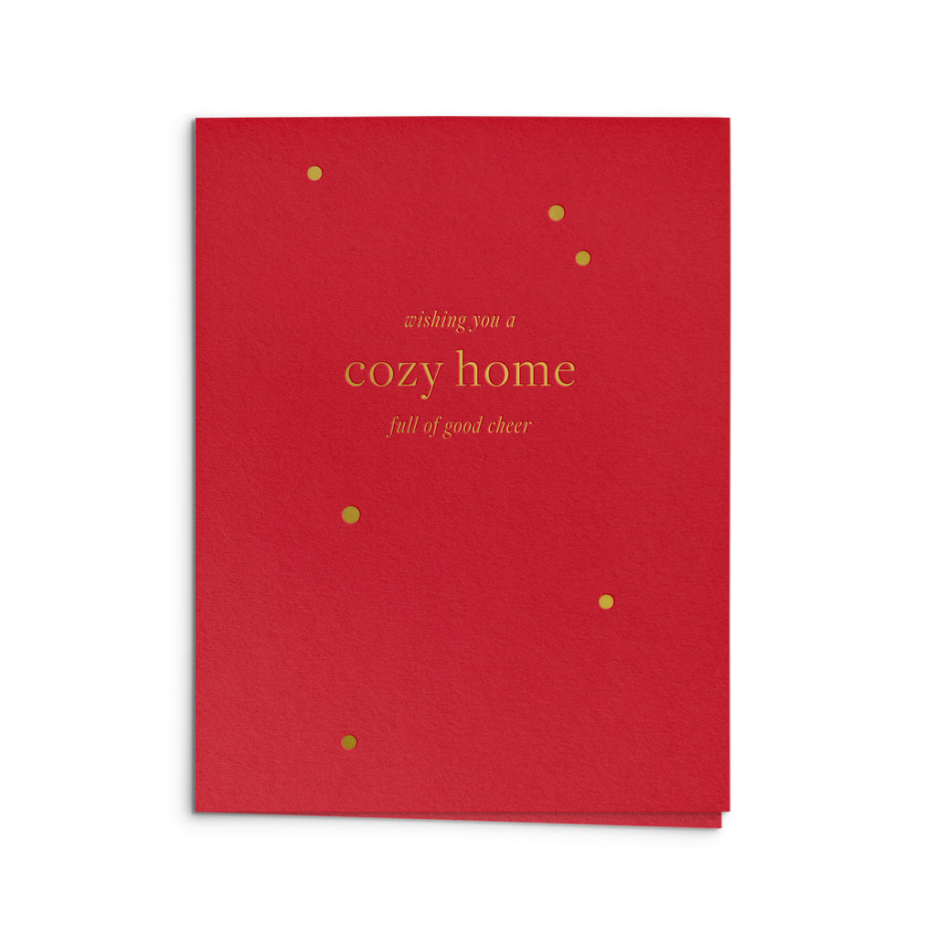 Cozy Home Holiday Greeting Card
