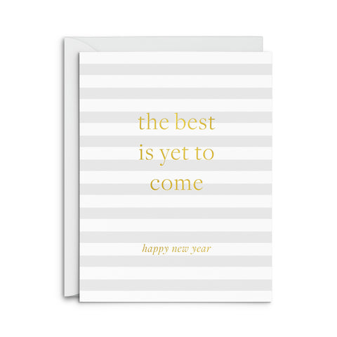 Best is to Come Holiday Greeting Card