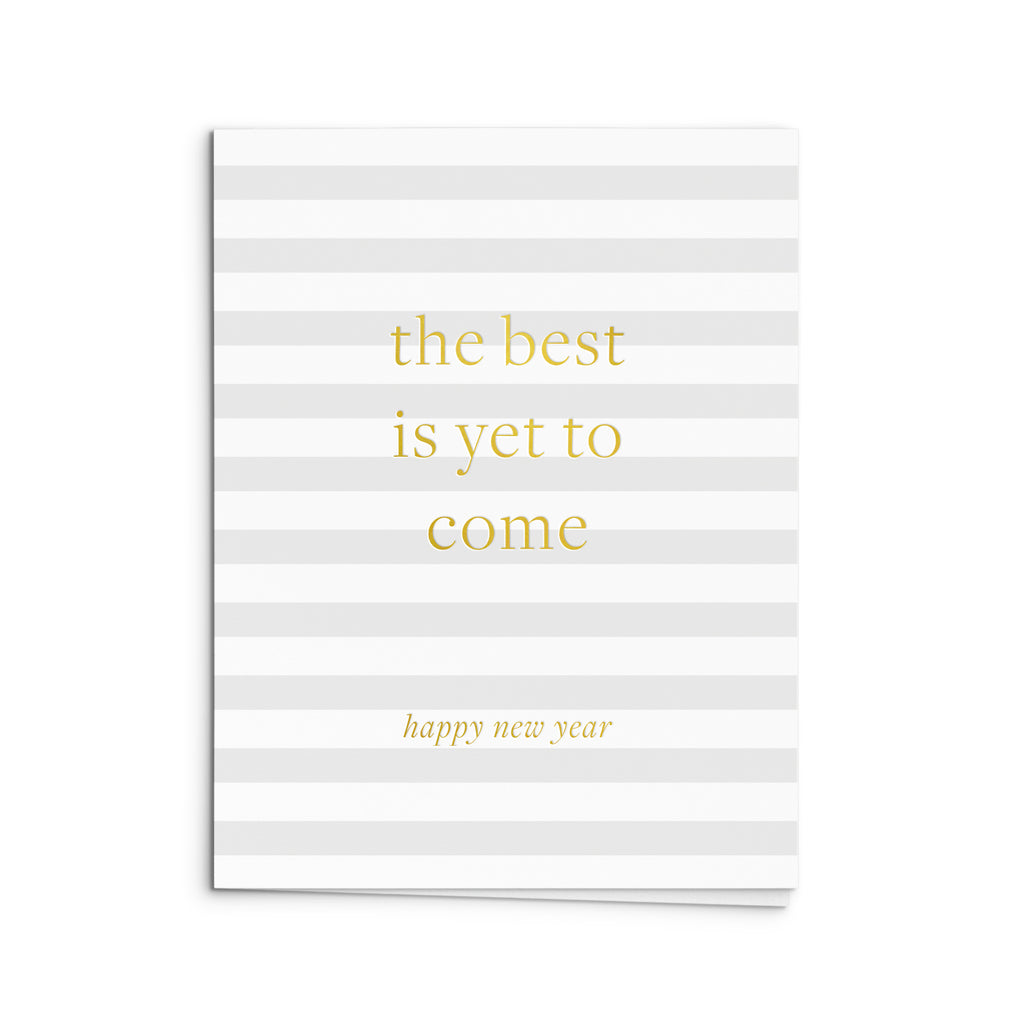 Best is to Come Holiday Greeting Card