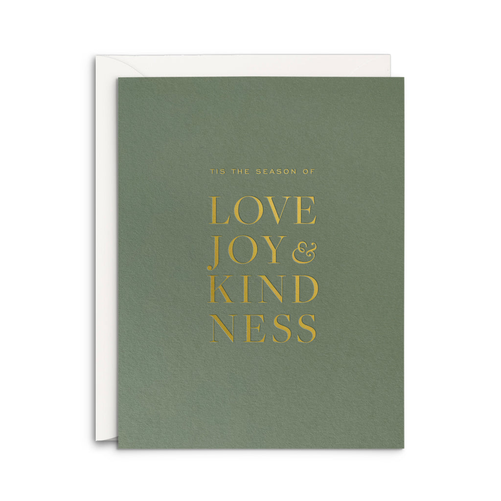 Love & Joy Holiday Greeting Card