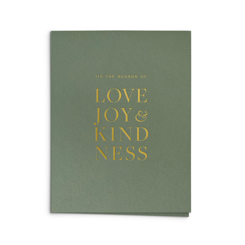 Love & Joy Holiday Greeting Card