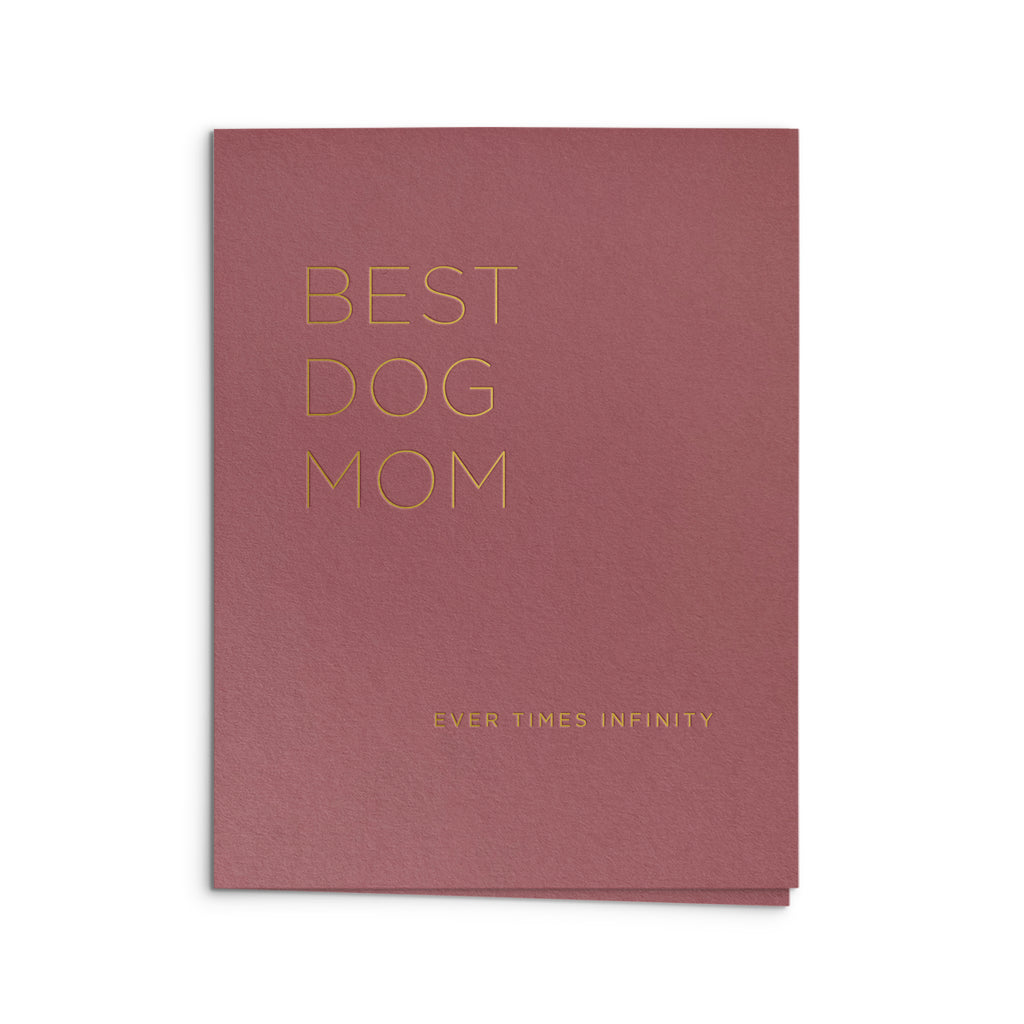 Dog Mom Greeting Card