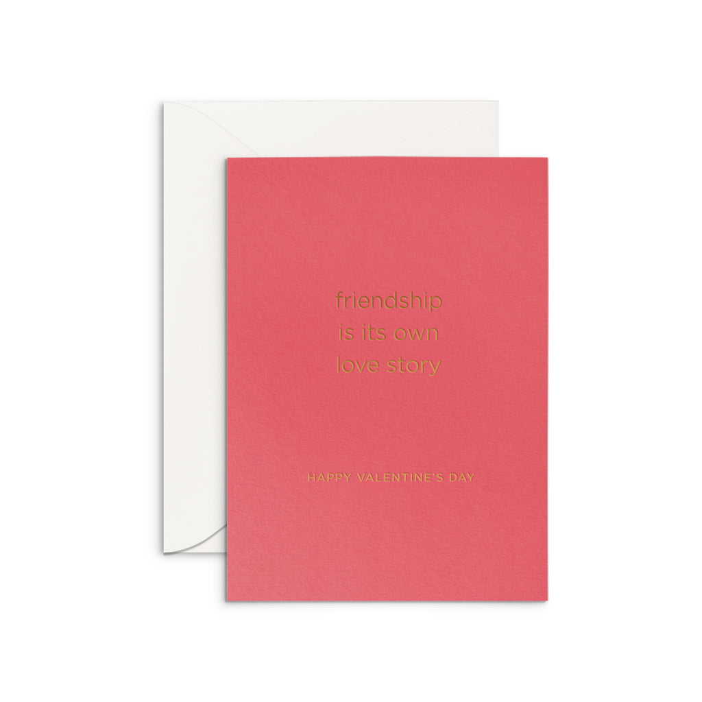 Friendship Valentine Greeting Card