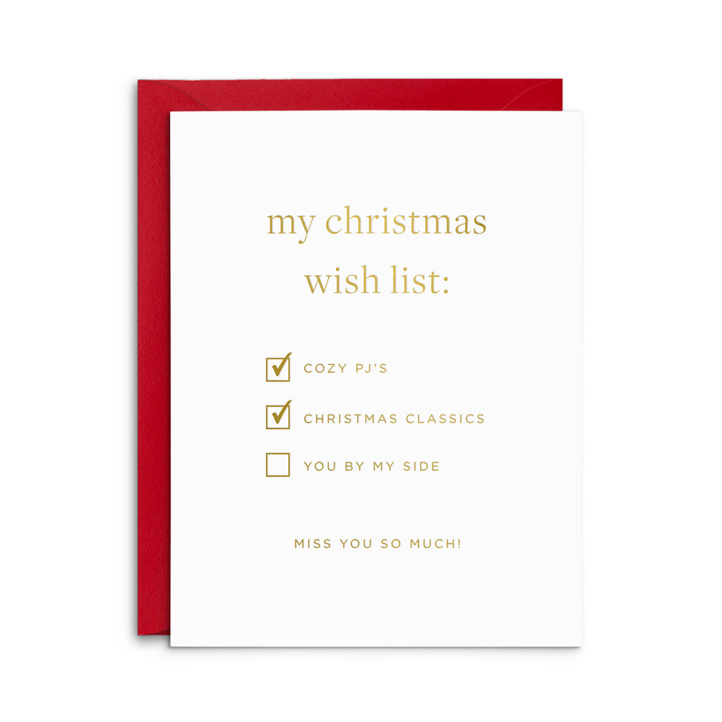 Christmas Wish Greeting Card