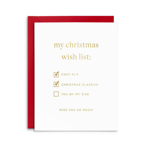 Christmas Wish Greeting Card