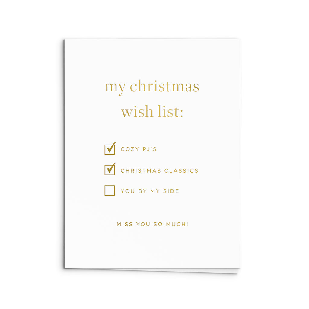 Christmas Wish Greeting Card