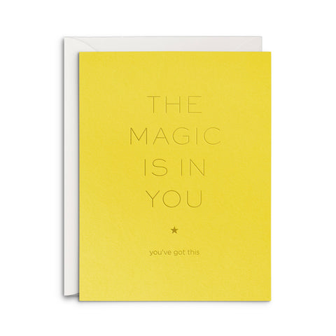 Magic You Greeting Card