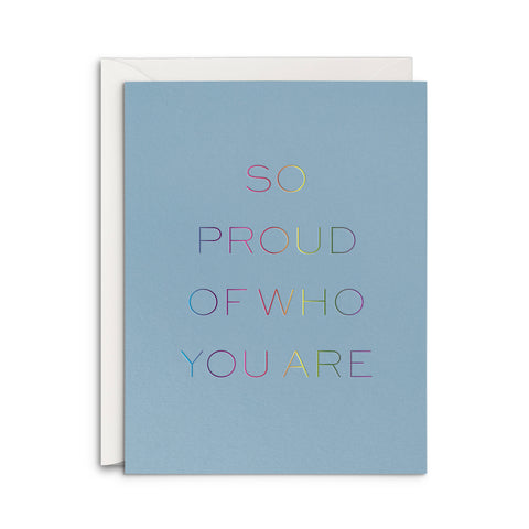 Proud of You Greeting Card