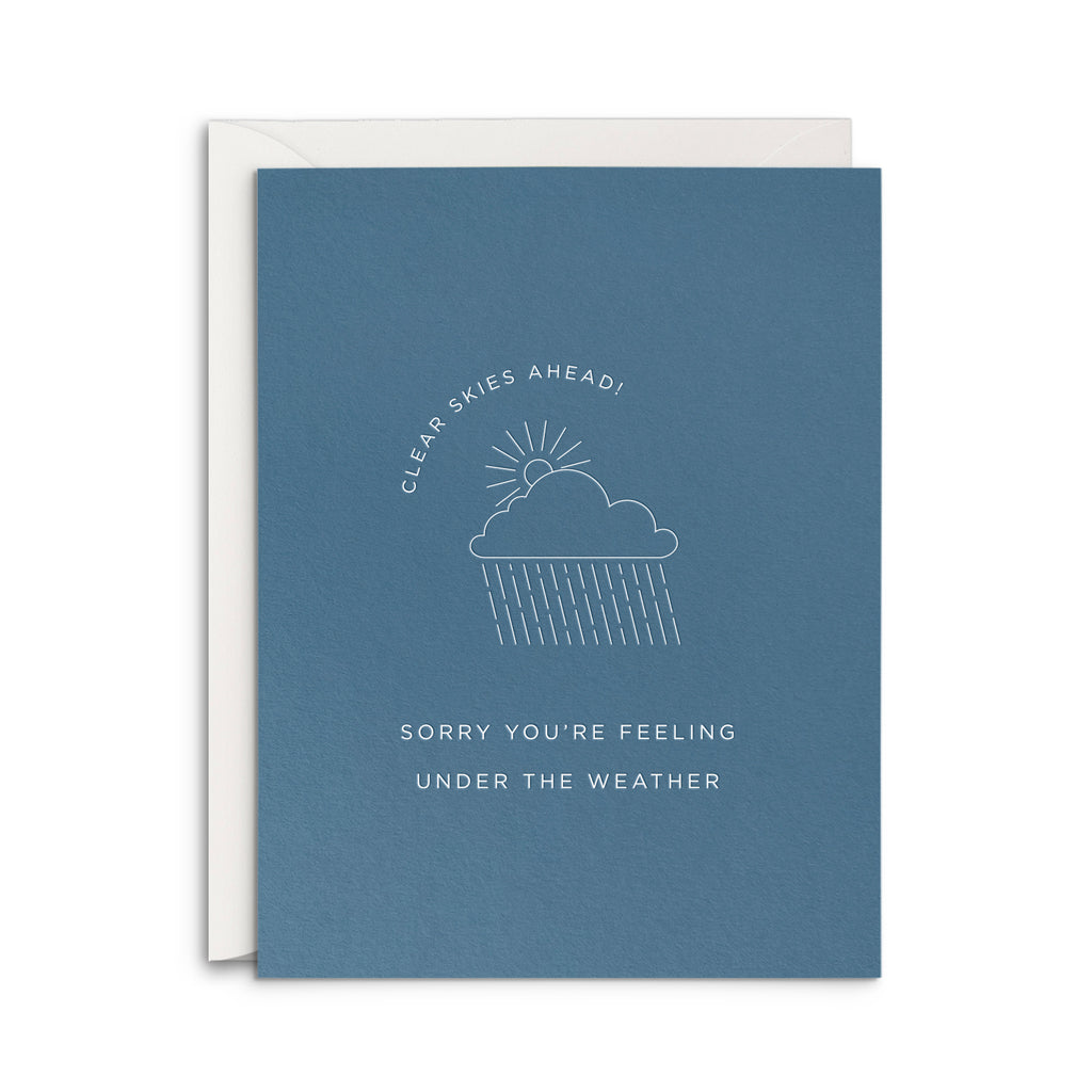 Clear Skies Ahead Greeting Card