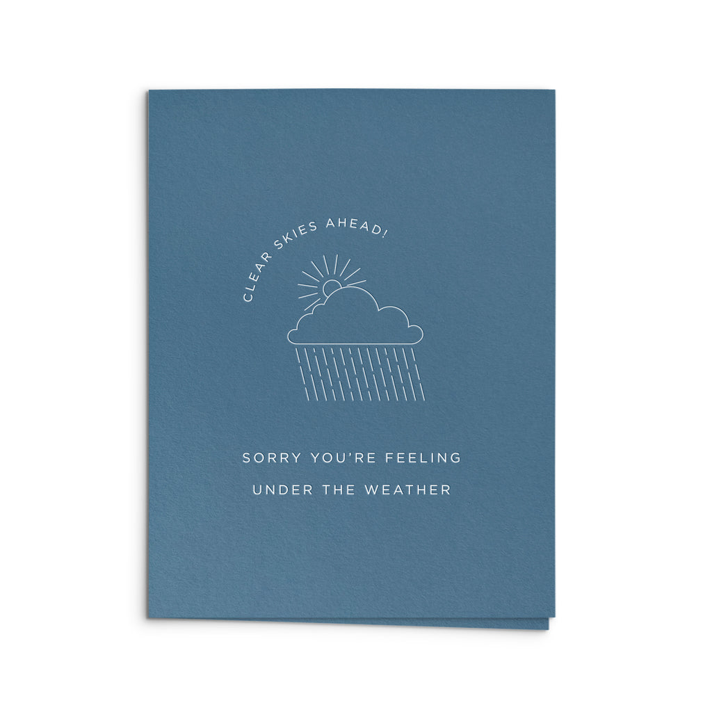 Clear Skies Ahead Greeting Card