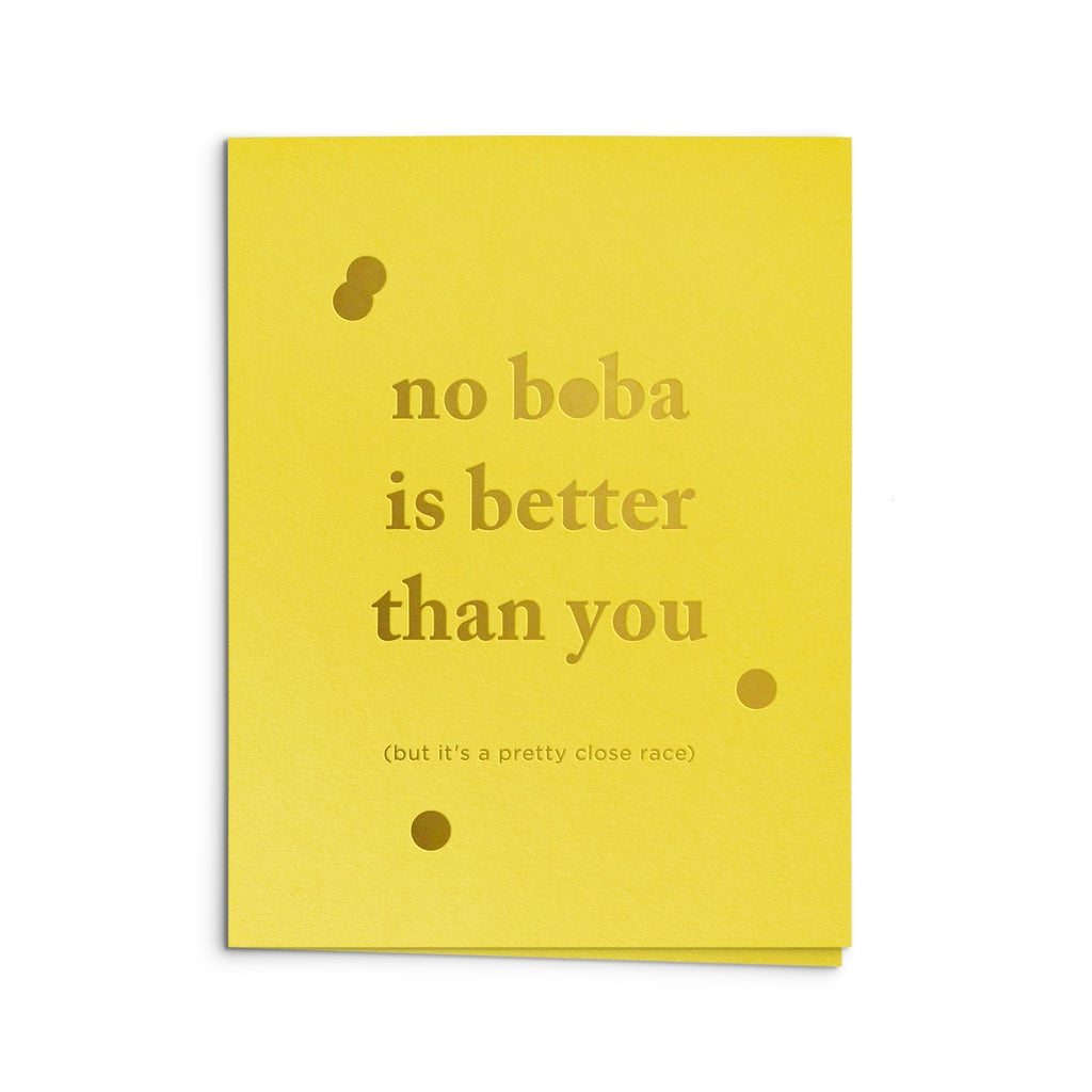 Better Boba Greeting Card
