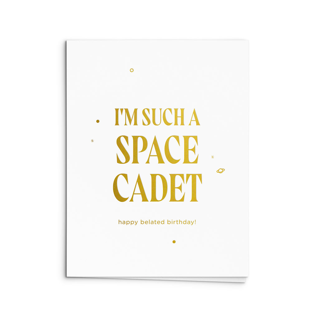 Space Cadet Birthday Greeting Card