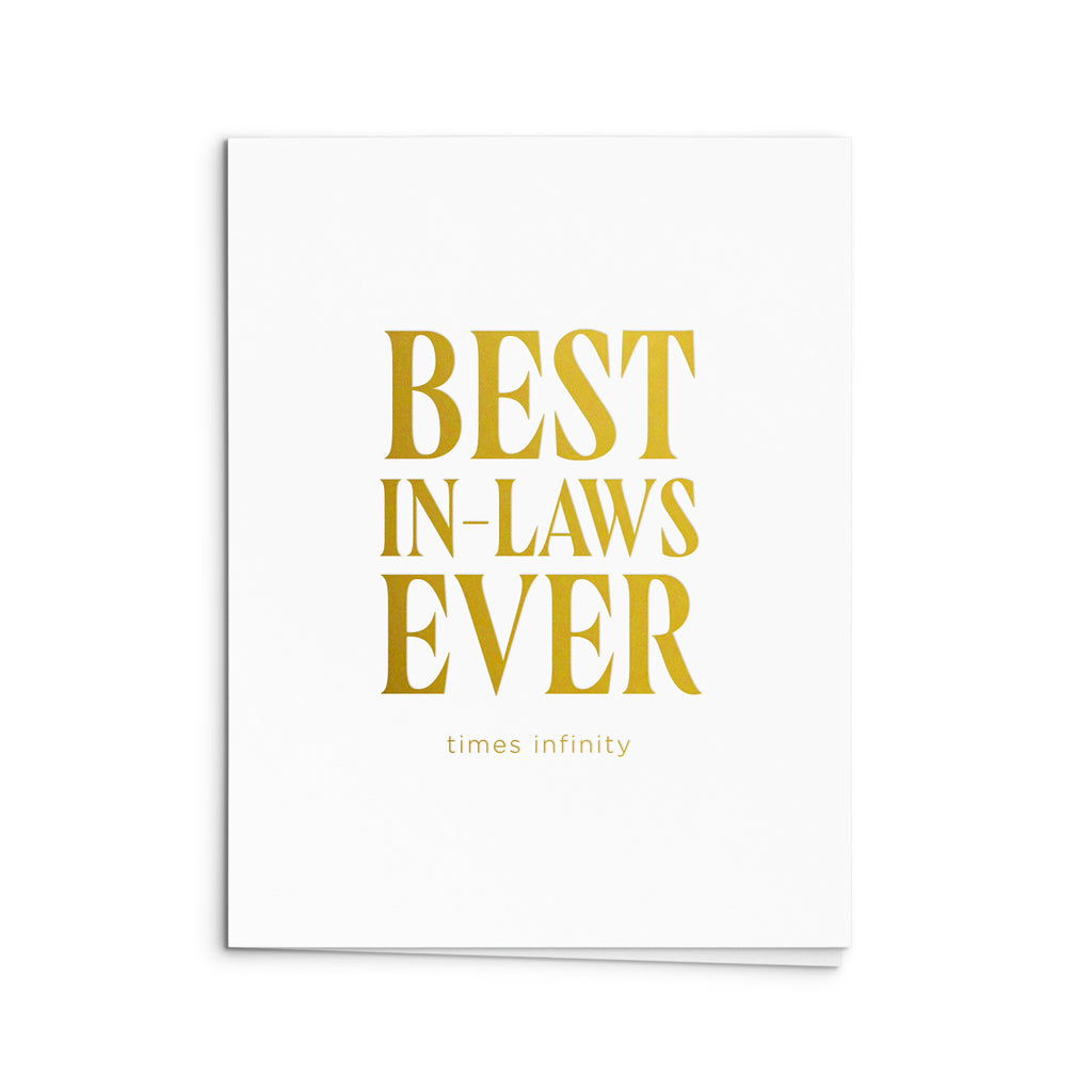 Best In Laws Greeting Card