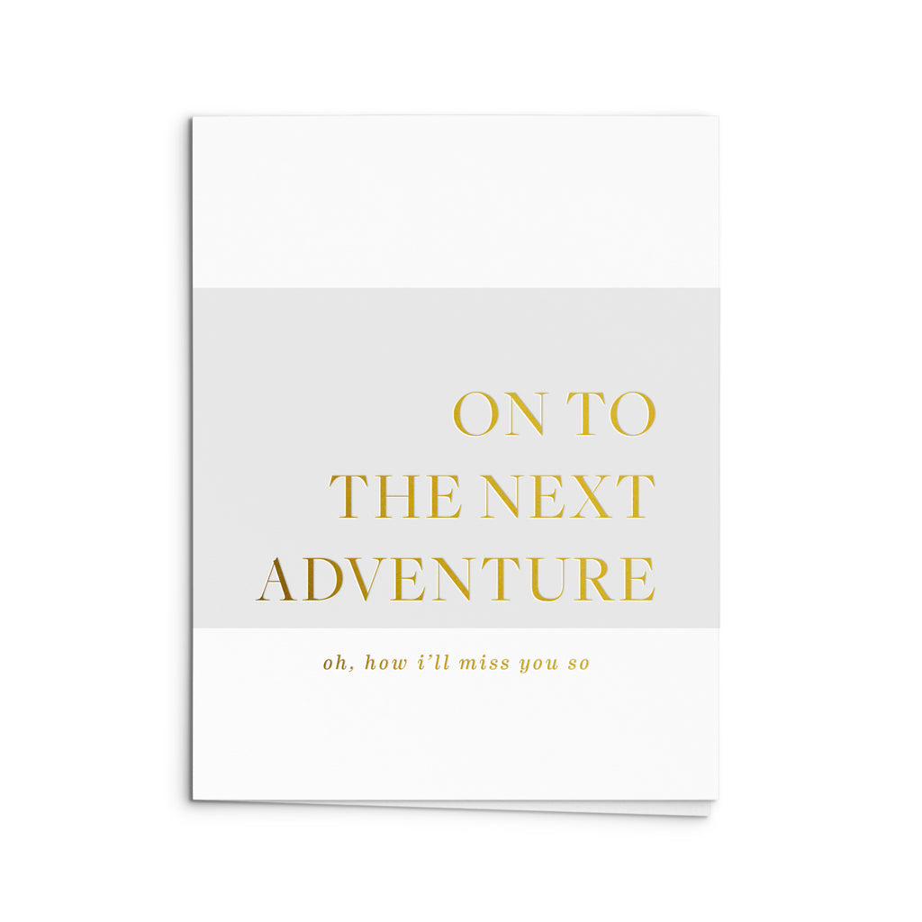 Next Adventure Greeting Card