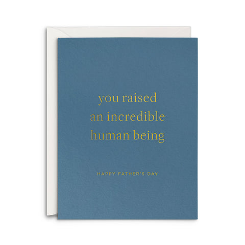 Incredible Father's Day Greeting Card
