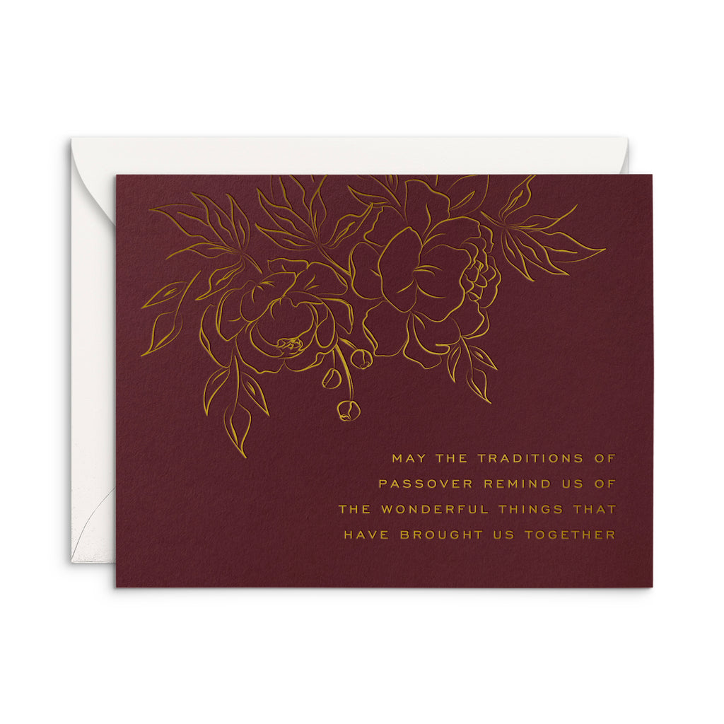 Passover Traditions Greeting Card