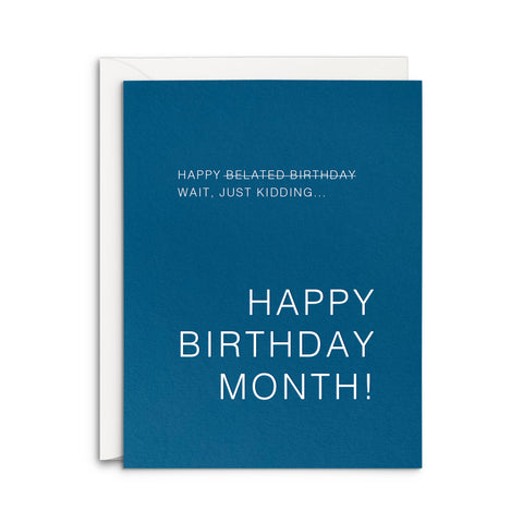 Happy Birthmonth Birthday Greeting Card