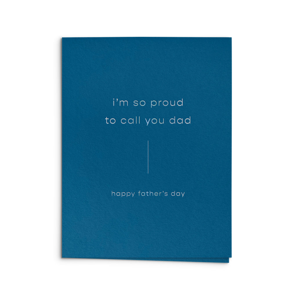Call You Dad Father’s Day Greeting Card