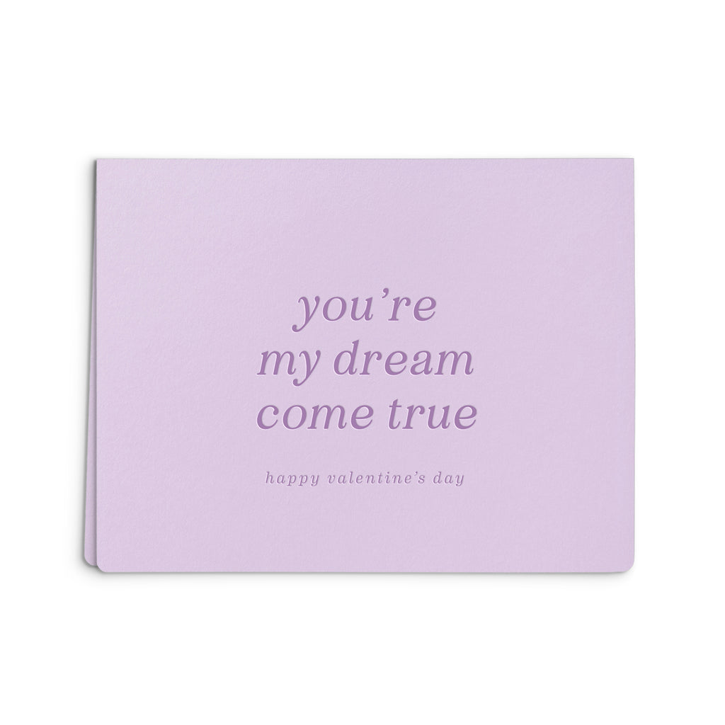 Dream Come True Valentine’s Greeting Card