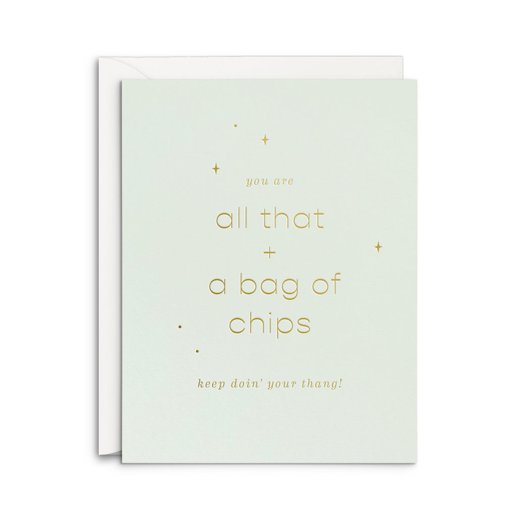 You’re All That Greeting Card