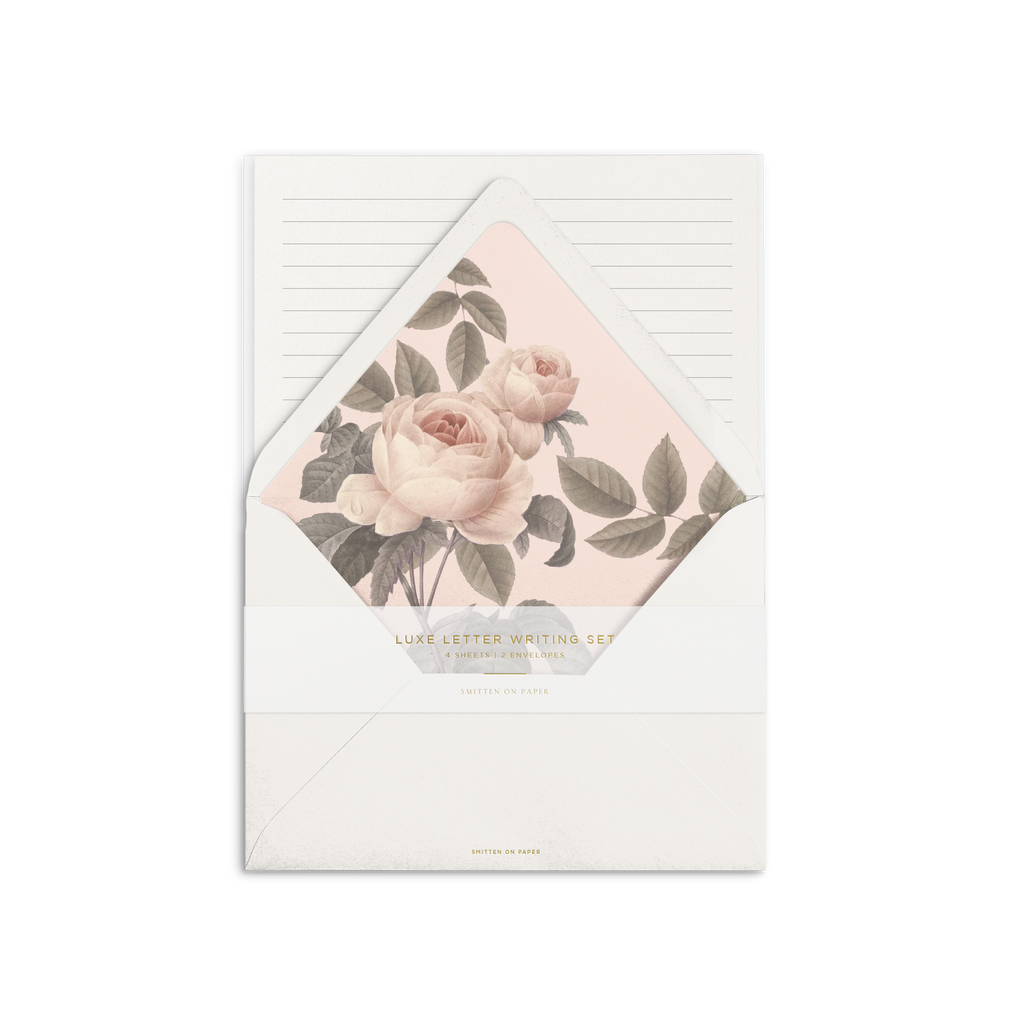 Blush Rose Luxe Letter Writing Set