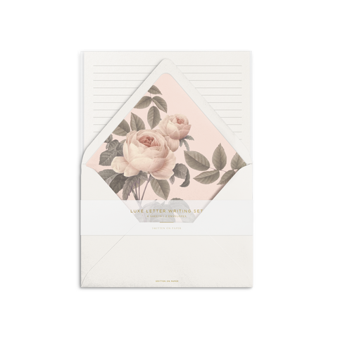 Blush Rose Luxe Letter Writing Set