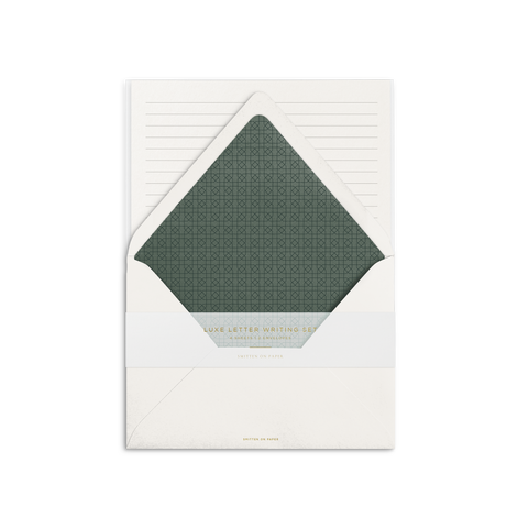 Luxe Letter Writing Set Jasper