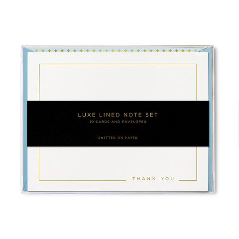 Thank You Luxe Lined Note Set