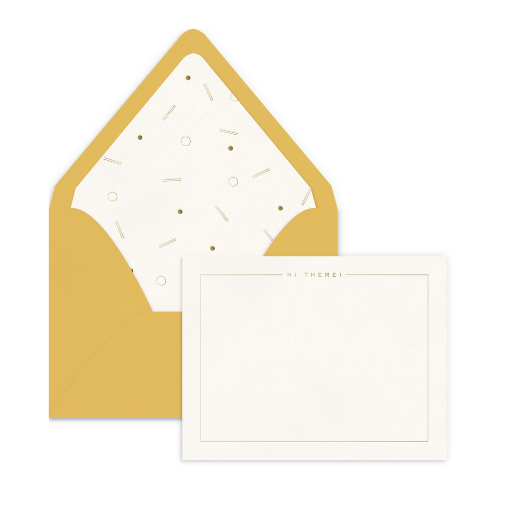 Hi There! Luxe Lined Note Set