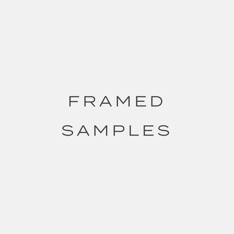 Framed Samples