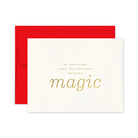 Christmas Magic Greeting Card