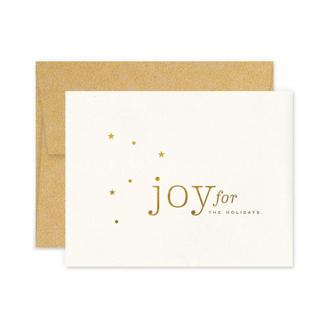 Joy Stars Greeting Card