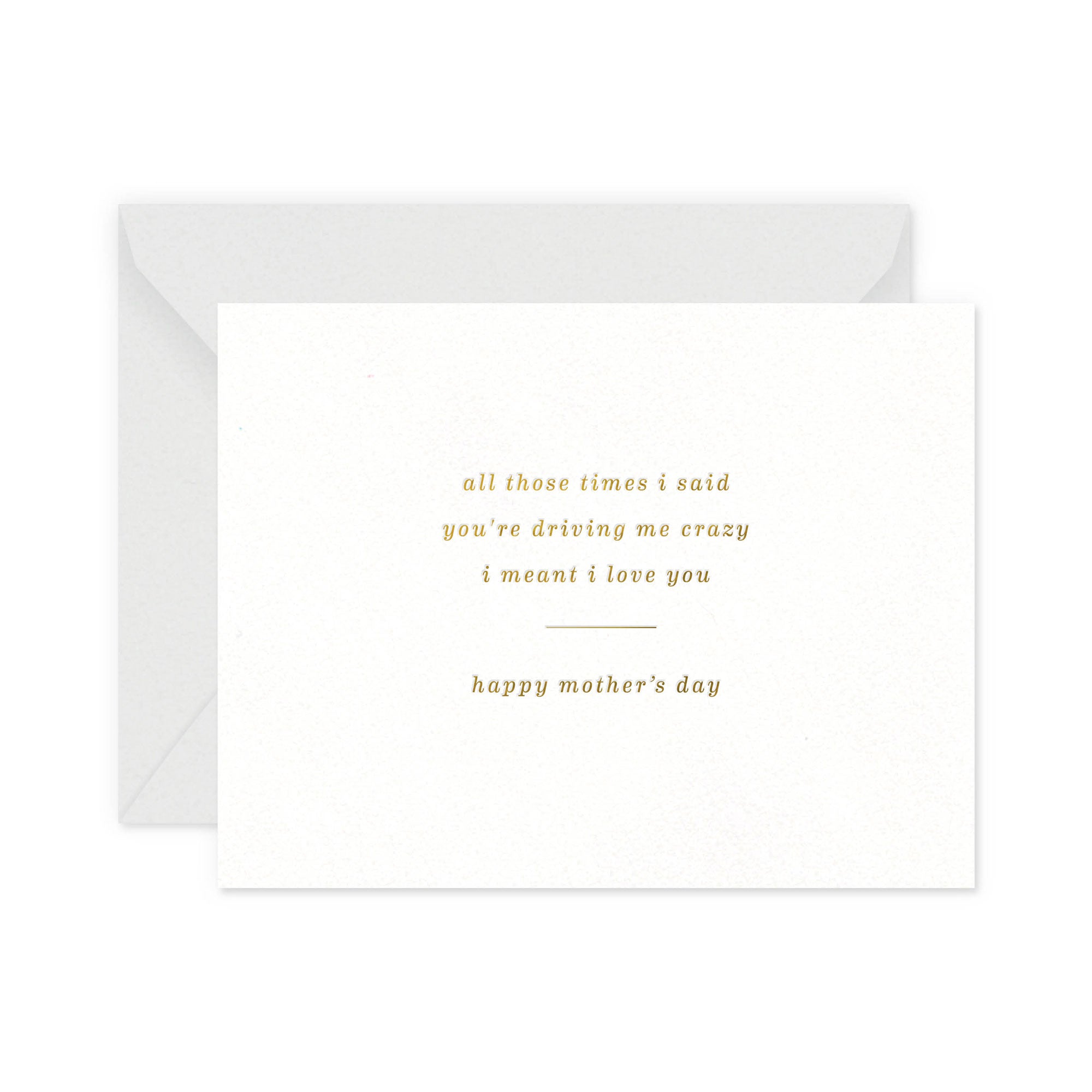 Crazy Mothers Day Greeting Card Smitten On Paper