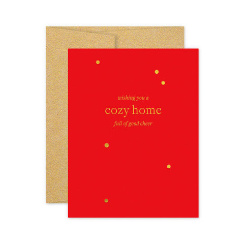 Cozy Home Holiday Greeting Card