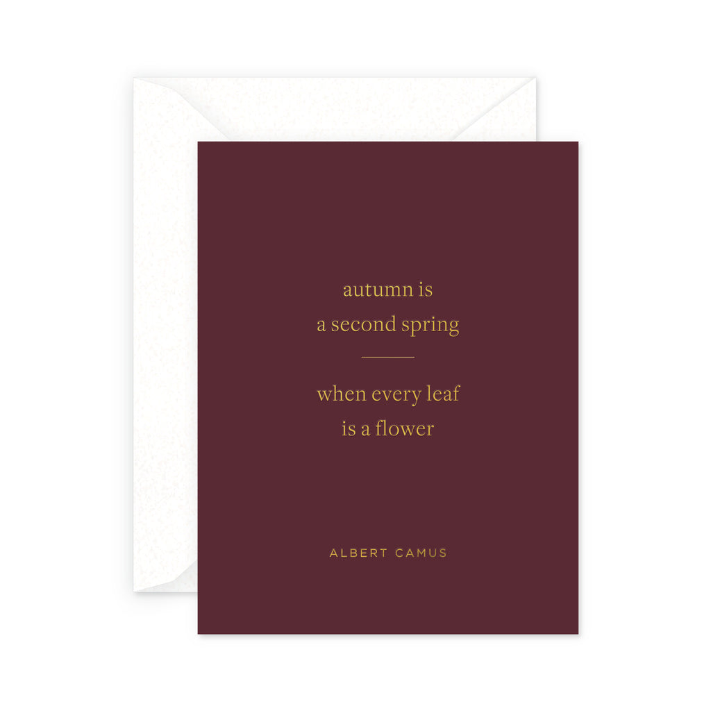 Autumnal Love Greeting Card
