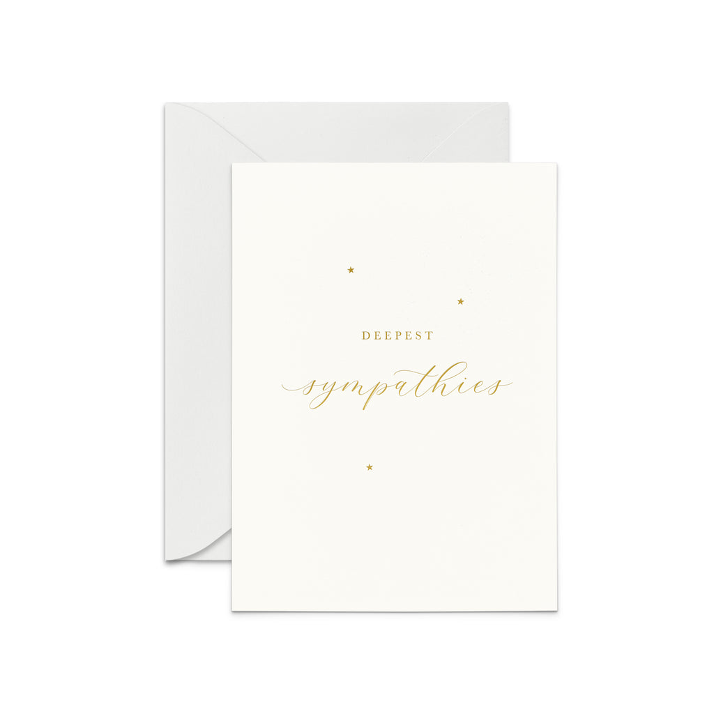 Deepest Sympathies Greeting Card